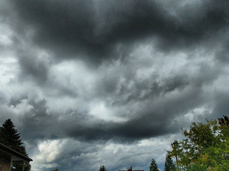 Rain clouds returning to Portland. 